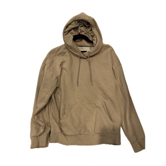 Original Use Beige Creme Pullover Hoodie Mens S - Picture 1 of 3